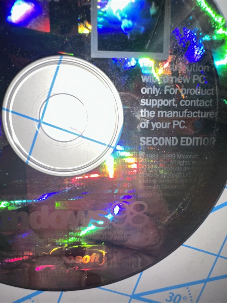 Microsoft Windows 98 Starts Here/Second Edition (Disc Only) PC without Windows