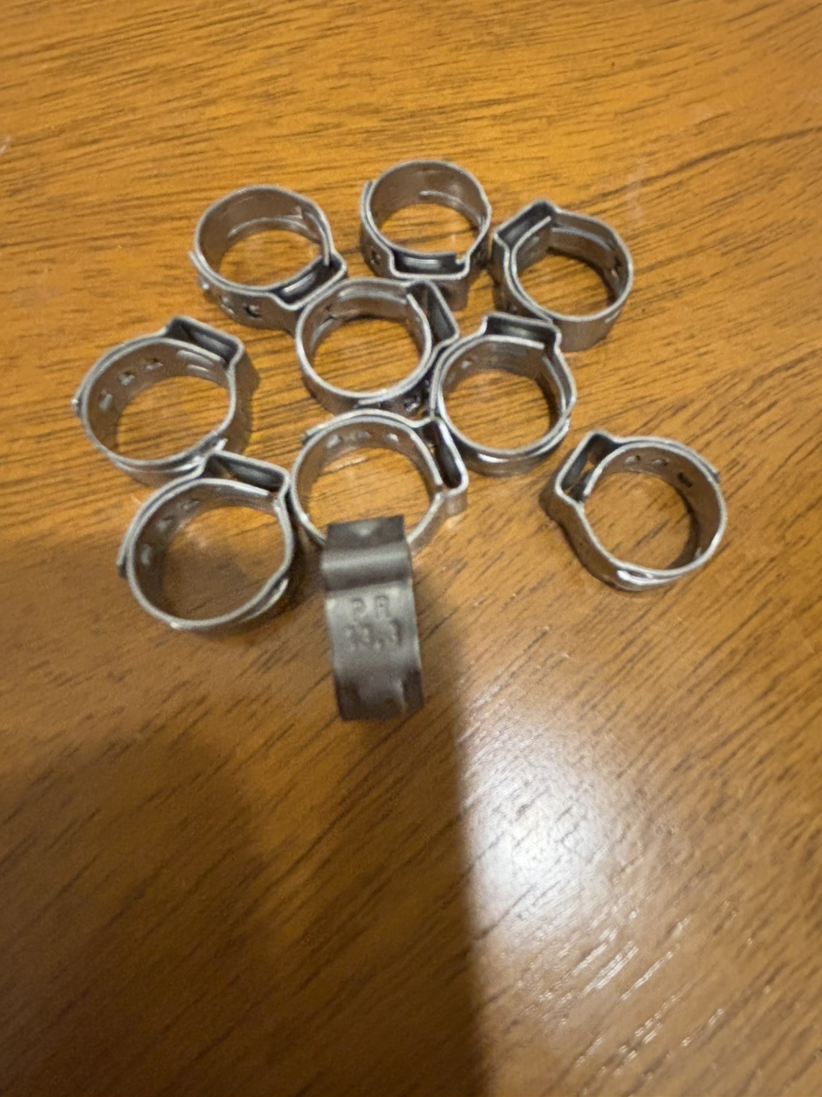 10 Pieces Oetiker Stepless Ear Clamp size 13.3 mm