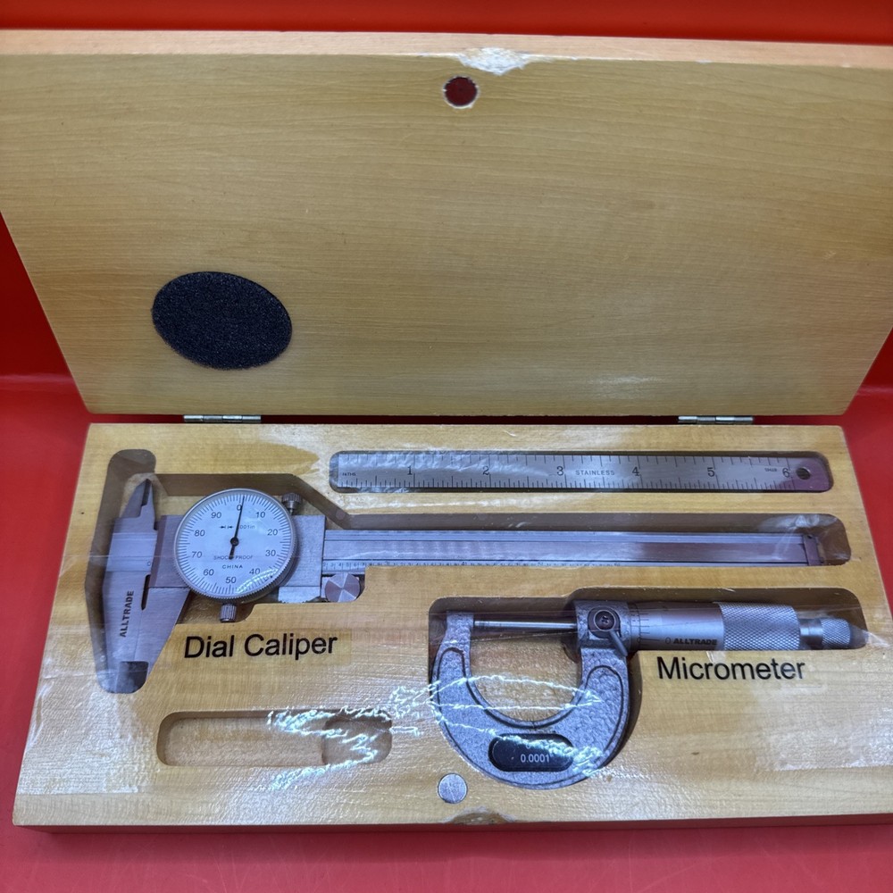 ALLTRADE 3 PIECE PRECISION MEASURING SET