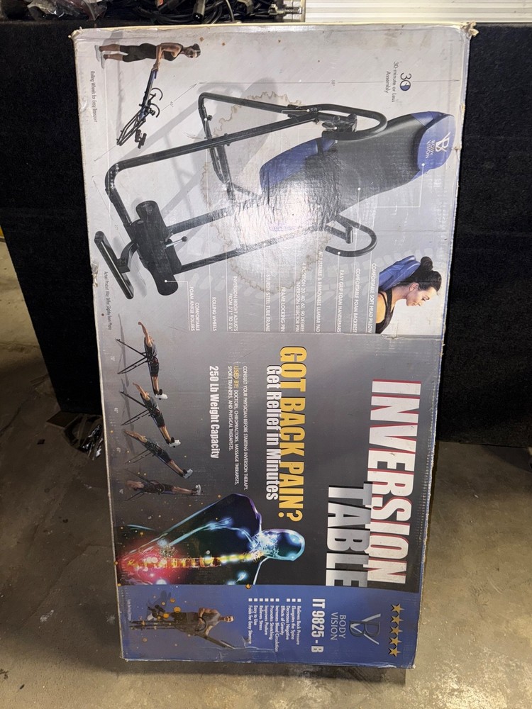 BODY VISION IT9825 PREMIUM INVERSION TABLE