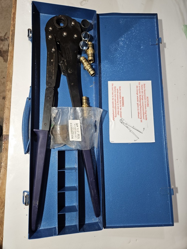 klauke Textron crimping tool