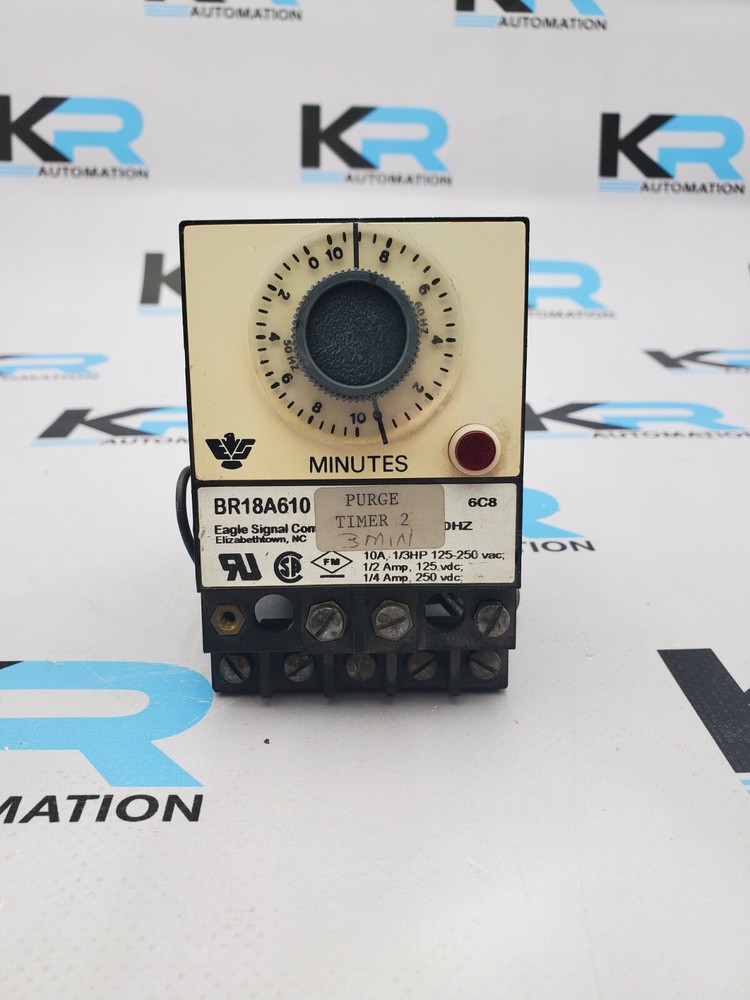 Eagle Signal BR18A610 Timer 10A 1/3HP 250VAC