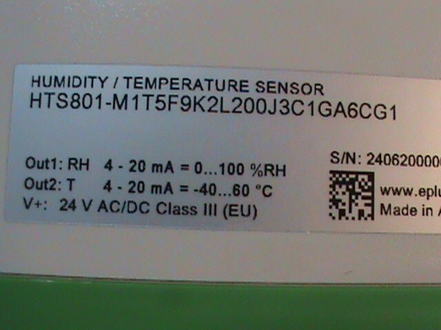 E+E HTS801-M1T5F Humidity /Temperature Transmitter