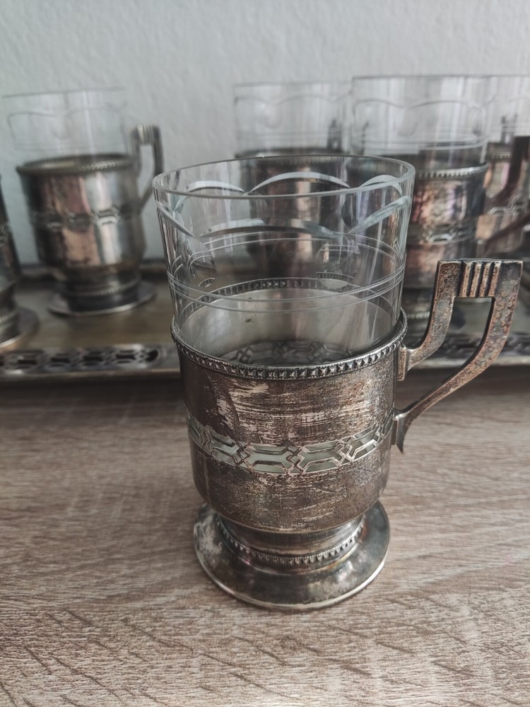 Silver-plated tea set Austro-Hungarian 1870-1910