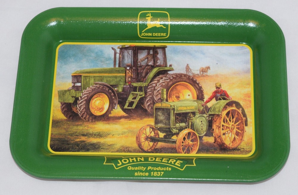 John Deere Metal Spare Change Trays