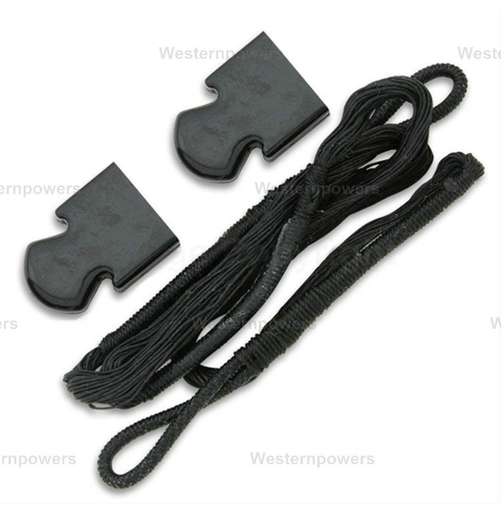 3 Pack 50lb 80lb Crossbow Replacement Accessories Caps pistol Limb Tip String