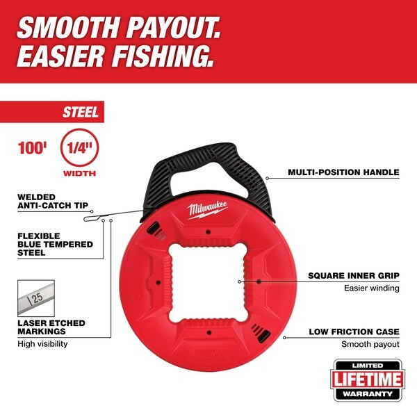 Milwaukee Tool 48-22-4185 Fish Tape