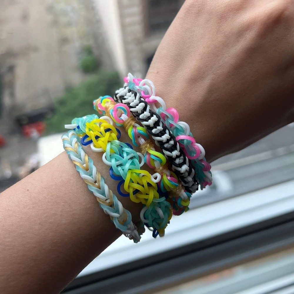Rainbow Loom MEGA Combo Set, Features 7000+ Colorful Rubber Mega, Multicolor
