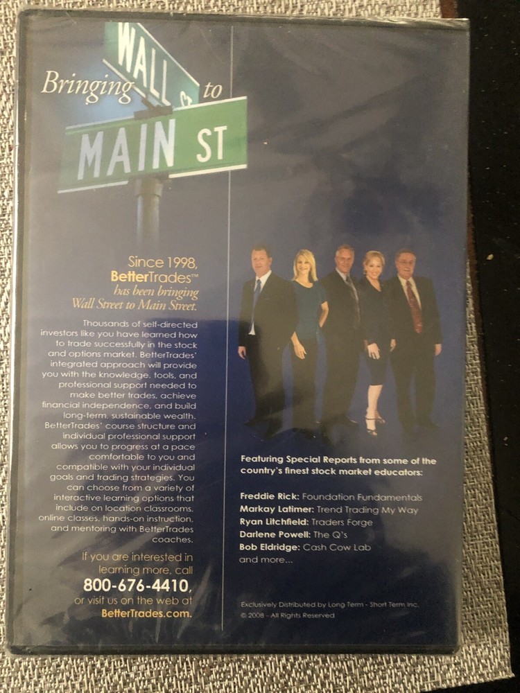 Bettersteades Quick Start To Financial Freedom Data Cd