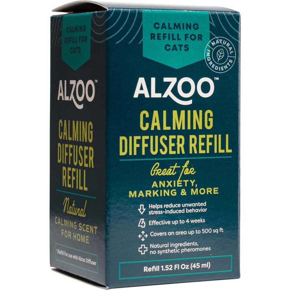 ALZOO All Natural Calming Diffuser Refill for Cats