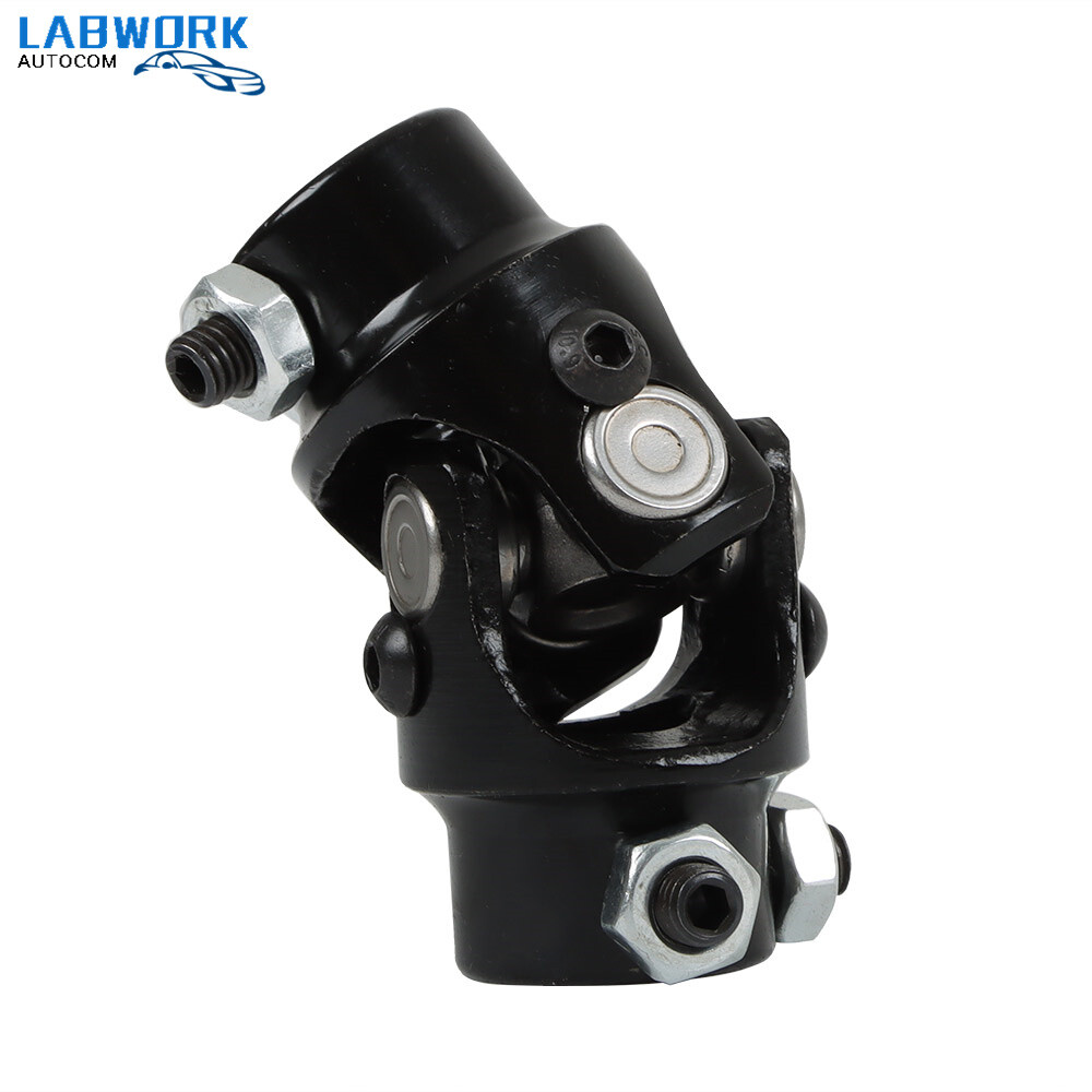 3/4" DD X 3/4" DD Round Single Universal Steering U Joint Coupler U-Joint Shaft