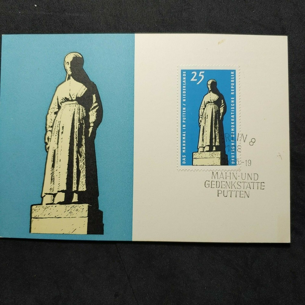 Germany Postcard. Mahn- und Gedenkstatte Putten