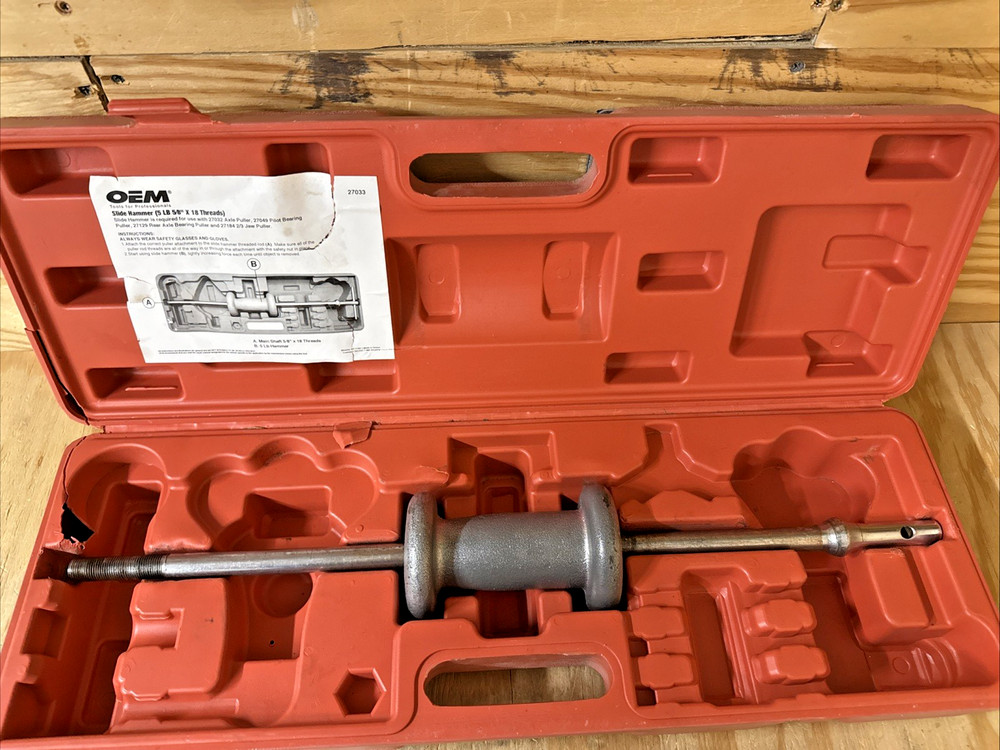 OEM 27033 Slide Hammer with Case
