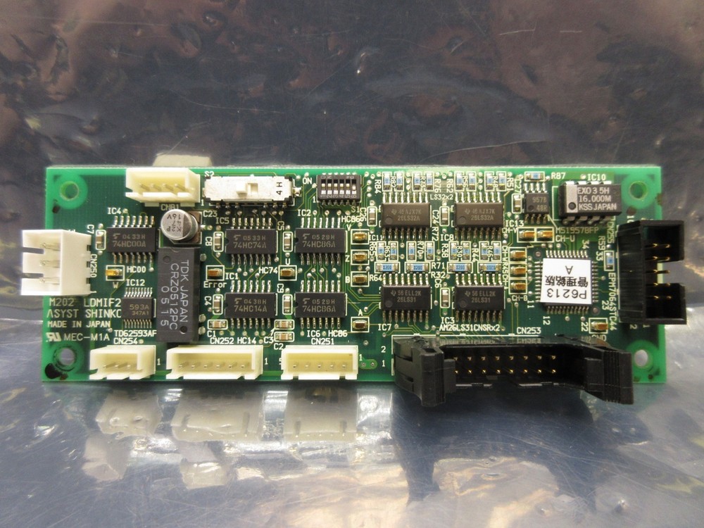 Asyst Shinko HASSYC810600 Processor Board PCB LDMIF2 M202 Used Working
