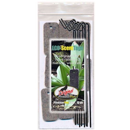 Predator Pee - Scent Tags - 10 Pack