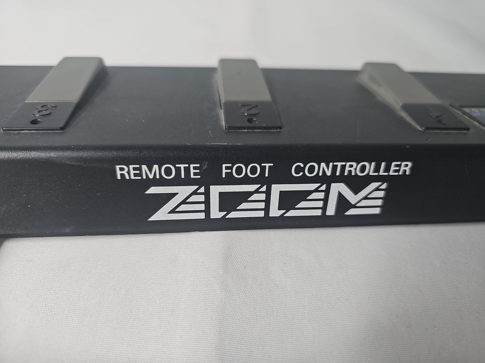 Zoom FC01 Remote Foot Controller 4 Button MIDI Controller w/ Bank Button