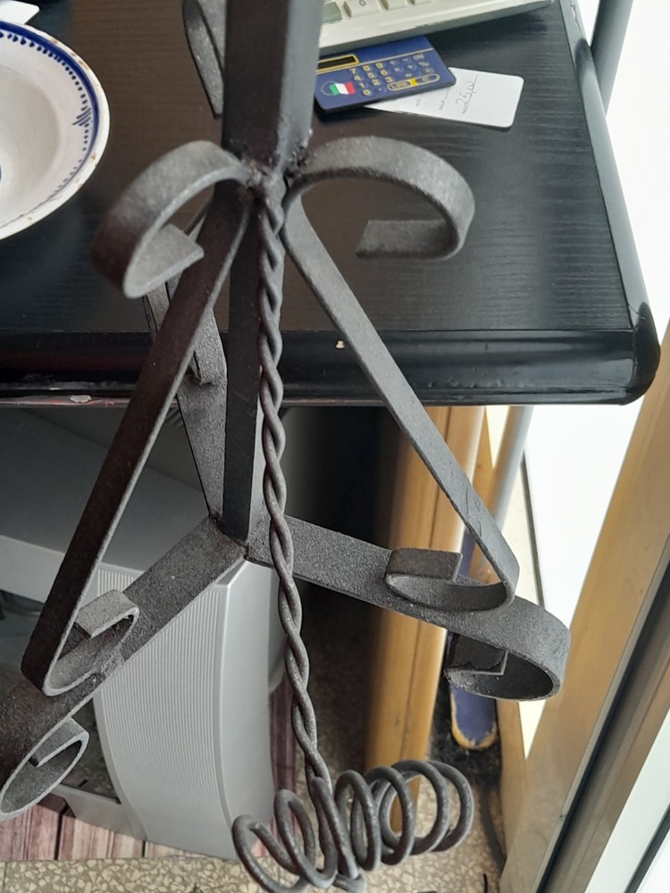 VINTAGE FIREPLACE TOOL HOLDER