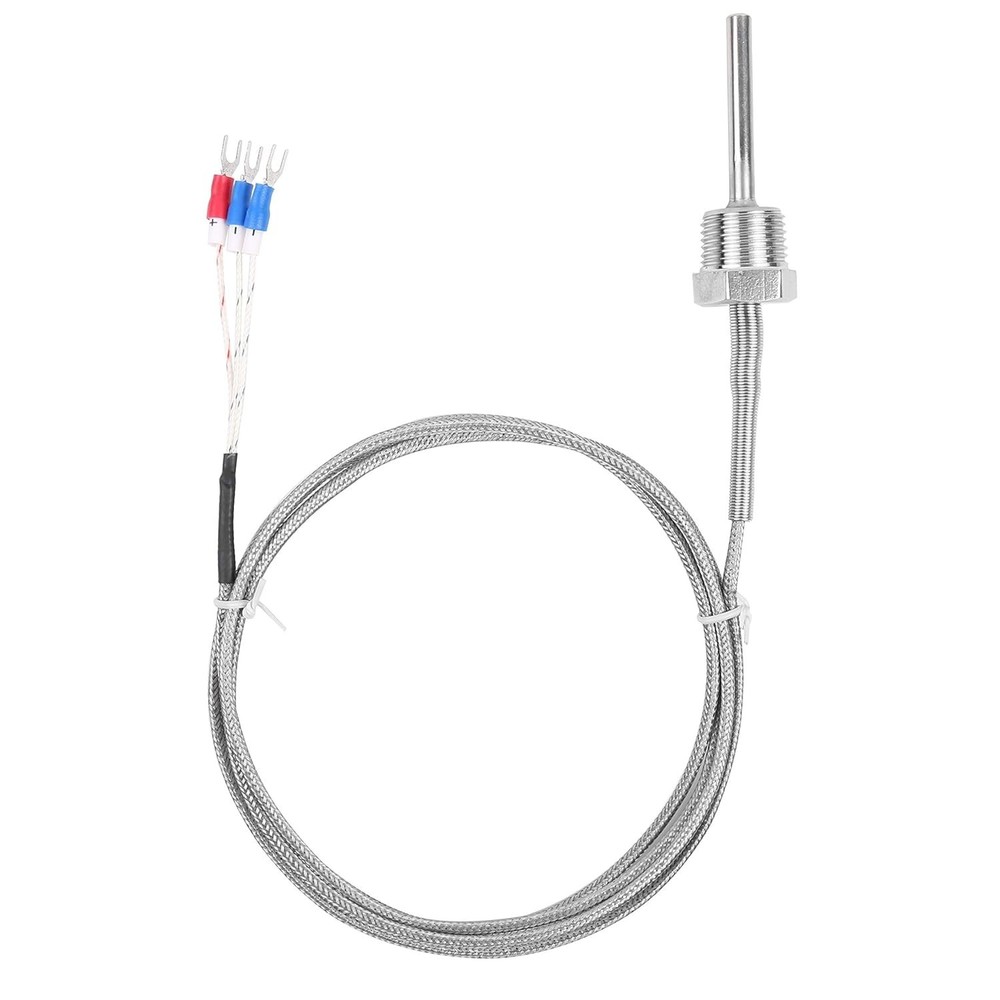 Waterproof RTD PT100 Temperature Sensor - Thermistor Probe for PID Temperatur...
