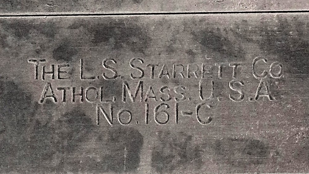 VINTAGE STARRETT 161-C PARALLEL CLAMP