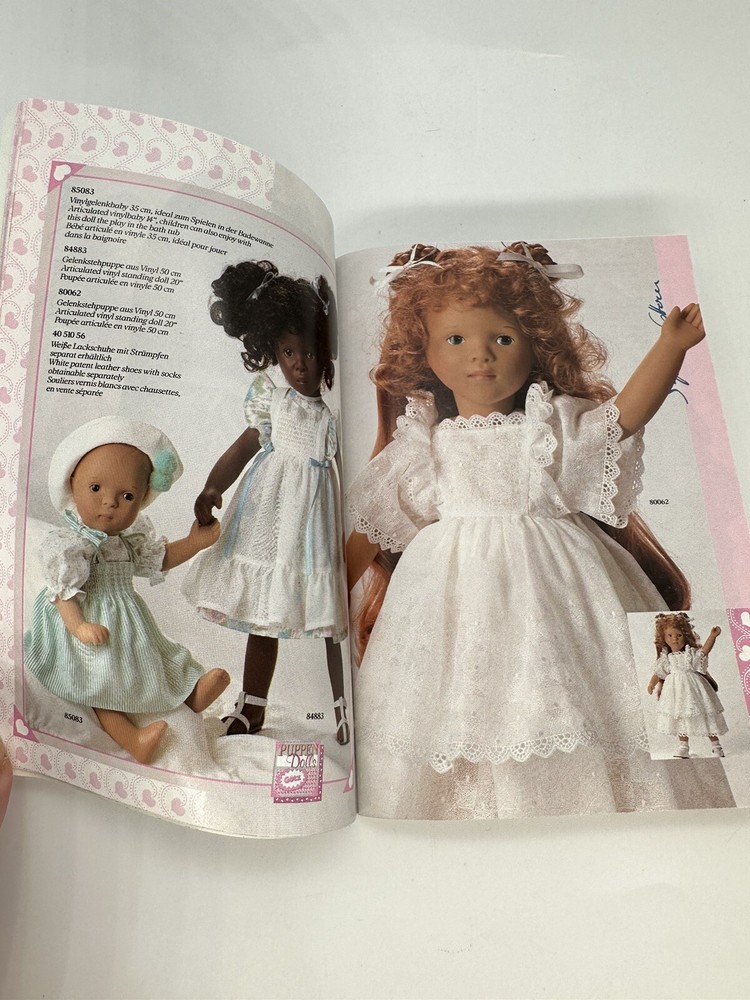 Gotz Doll Catalog 1992 Vintage