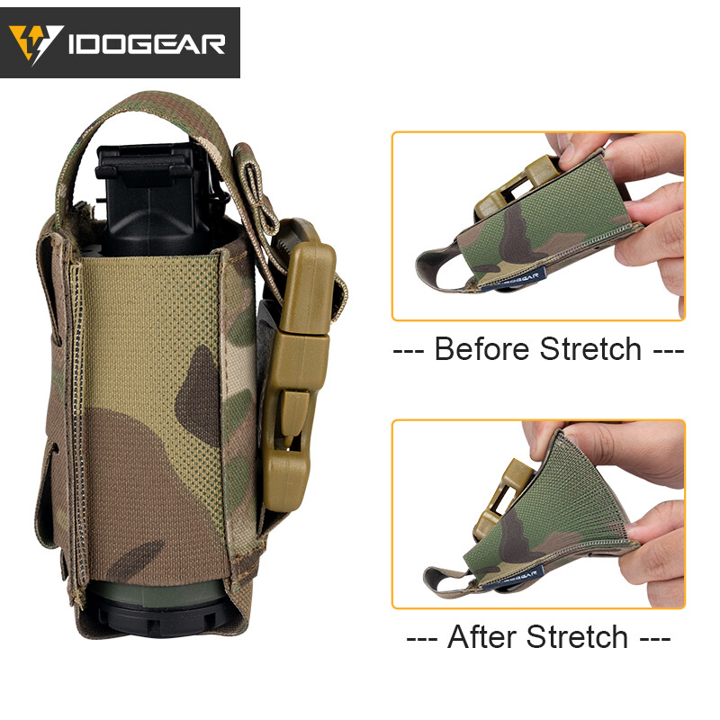 IDOGEAR Tactical Single Flashbang Pouch Tool Pouch Airsoft Multi-Function Gear