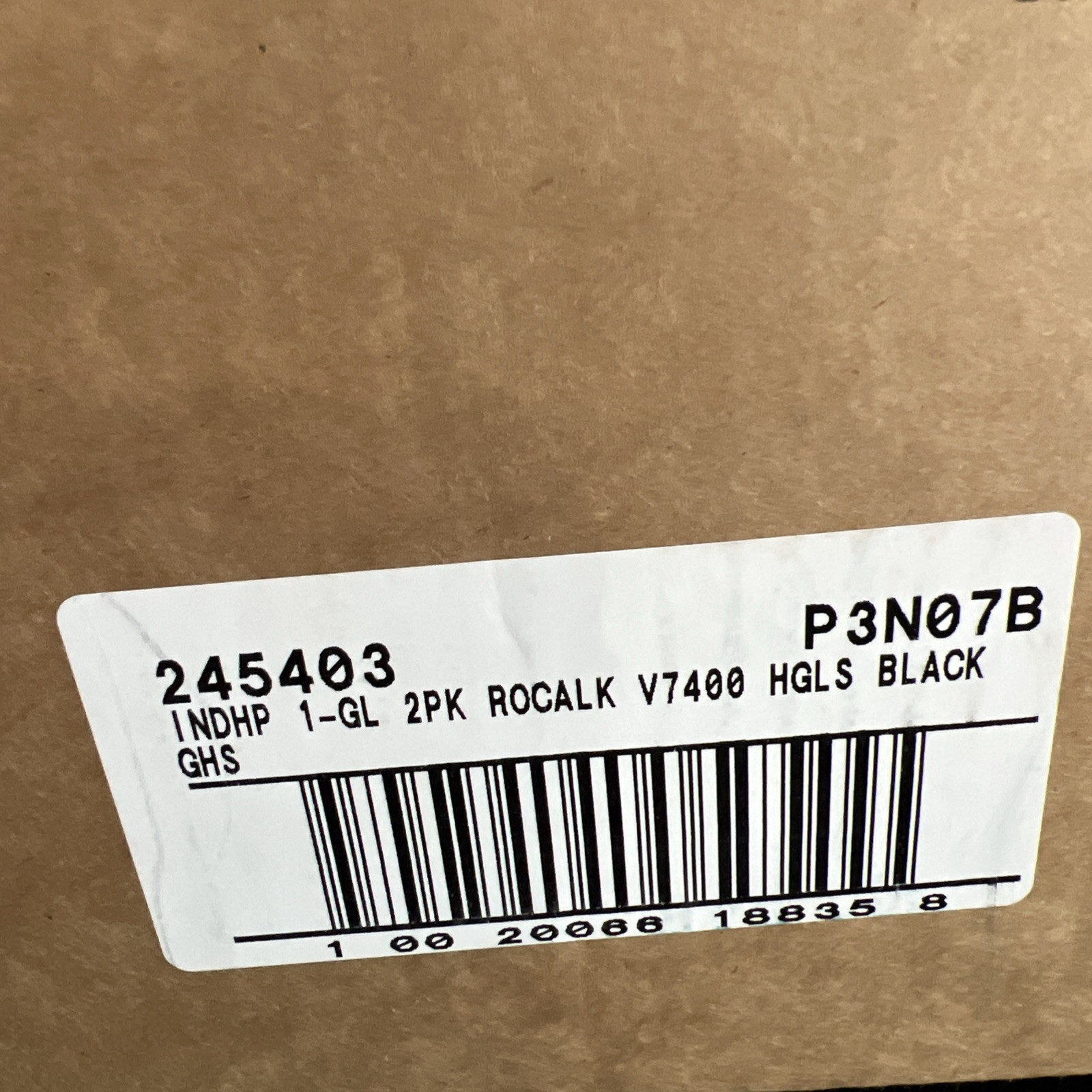 Rustoleum High Performance Rocalkyd Metal Enamel 1 Gallon High Gloss Black