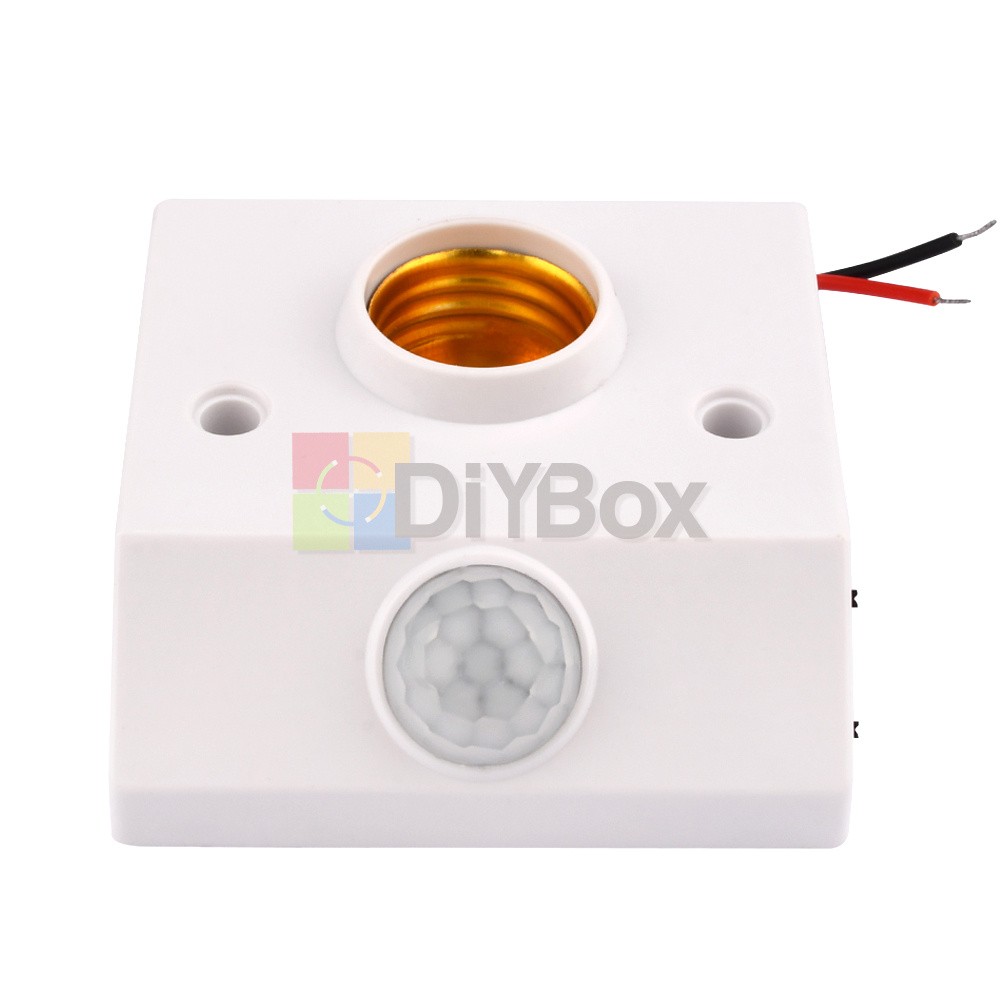 1-10PCS Light Bulb Lamp Base Holder E27 86 Motion Sensor Light Socket AC110-240V