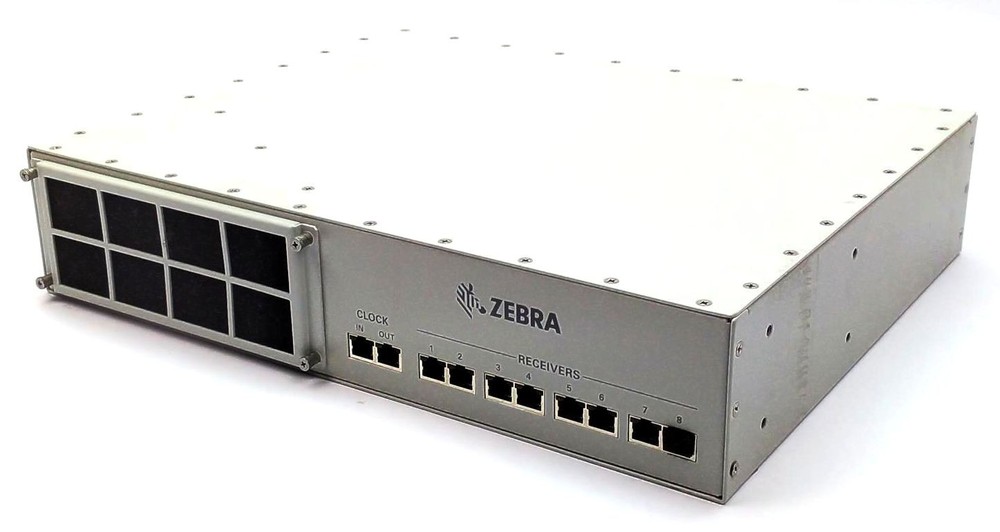 Zebra UWH-7200-A-00AA UWB Hub Data Networking with 8 Serial Interface Ports