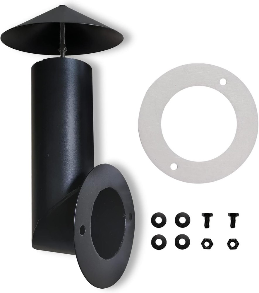 Grill Smoke Stack, Replacement for Pit Boss/Traeger/Camp Chef and Other Pelle...