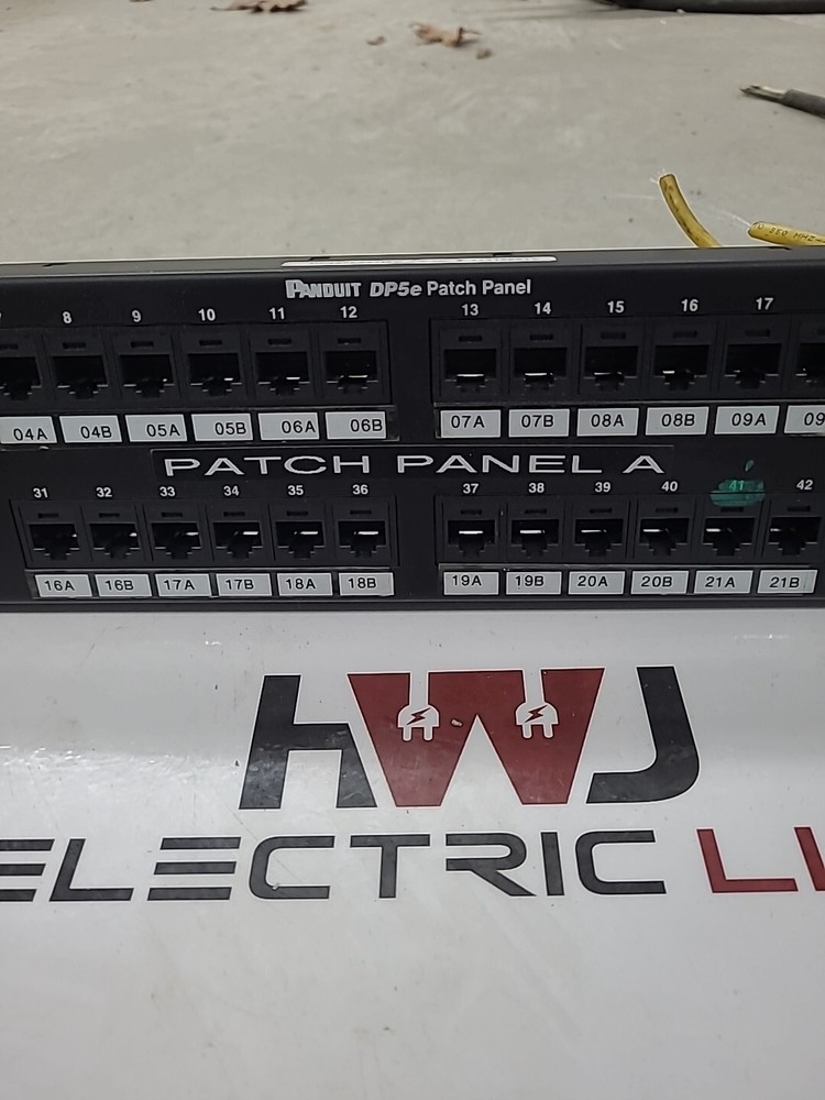 Panduit DP5e 48 Port Patch Panel