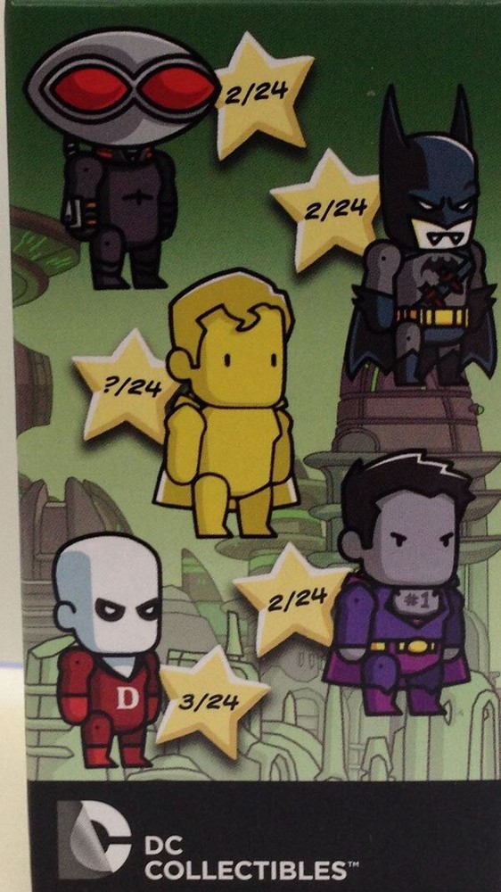 DC Scribblenauts Unmasked Ser 1 Mini Figure Blind Box - One Random Pack