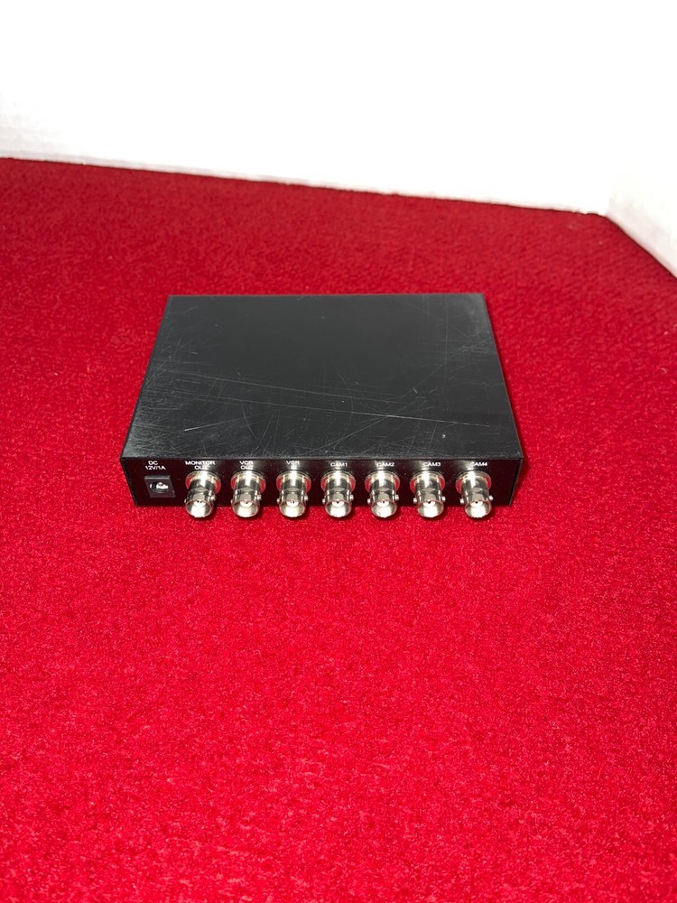 EV-CQ204 Channel Color-Quad Processor High Quality Screen Splitter Multiplexer