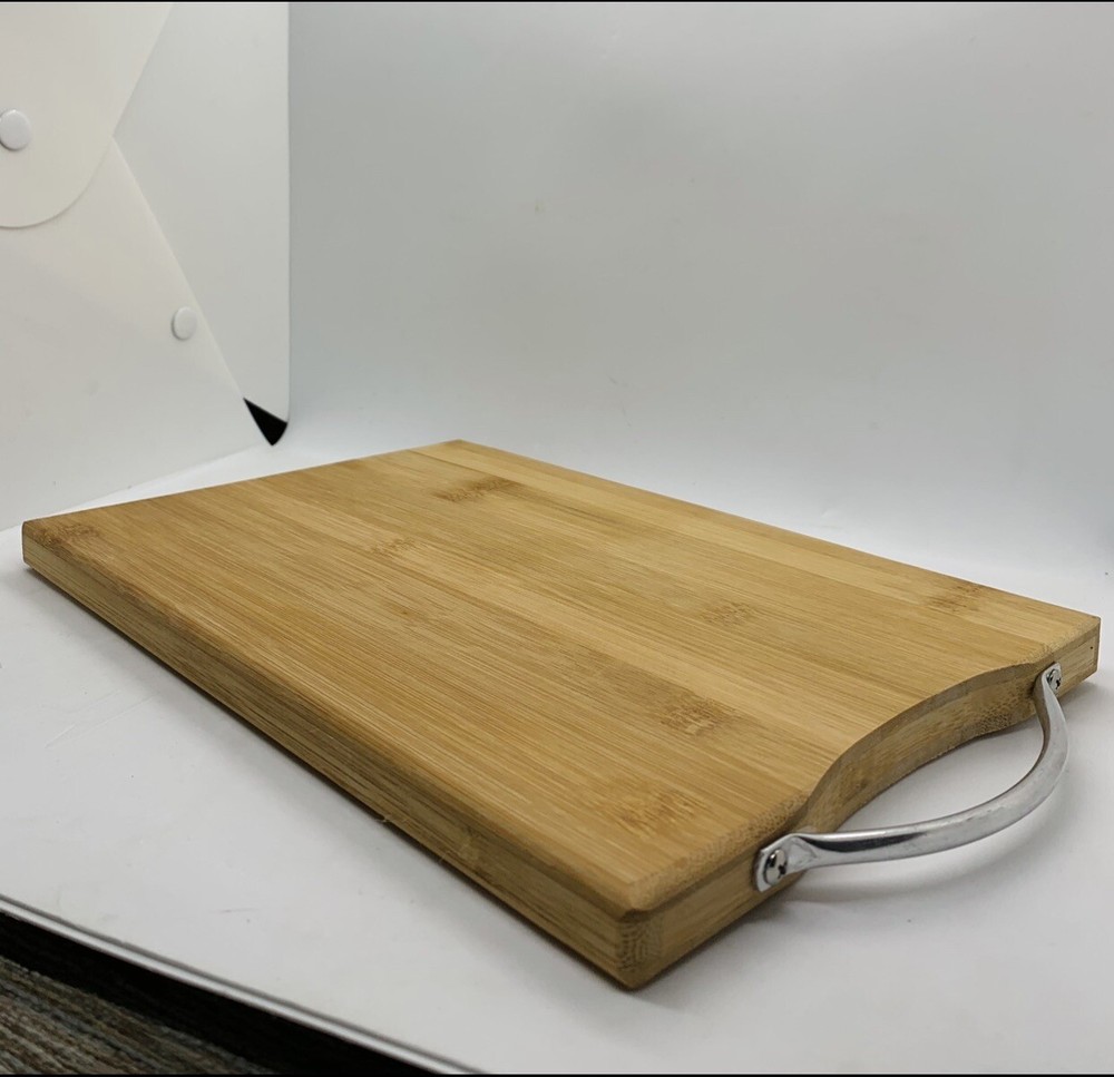 Rolling stones laser engraved bamboo high quality cuttingboard