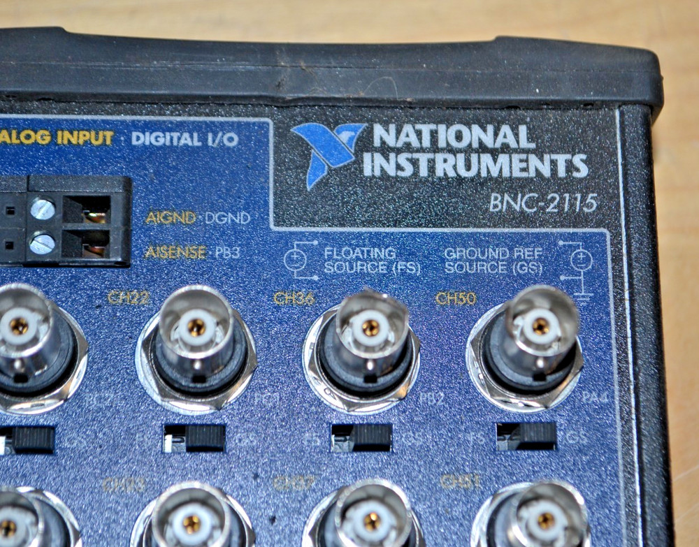 NATIONAL INSTRUMENTS NI ~ BNC-2115 ~ Shielded Connector Block ~ (B3)