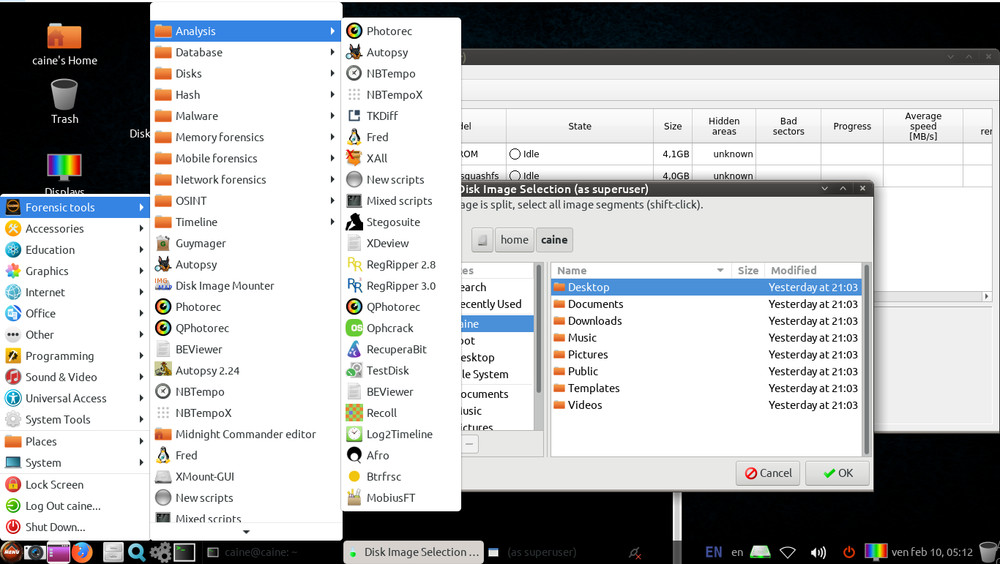 Caine Linux 14 Bootable Live Installer DVD – Grade AAA+ – Same Day Shipping