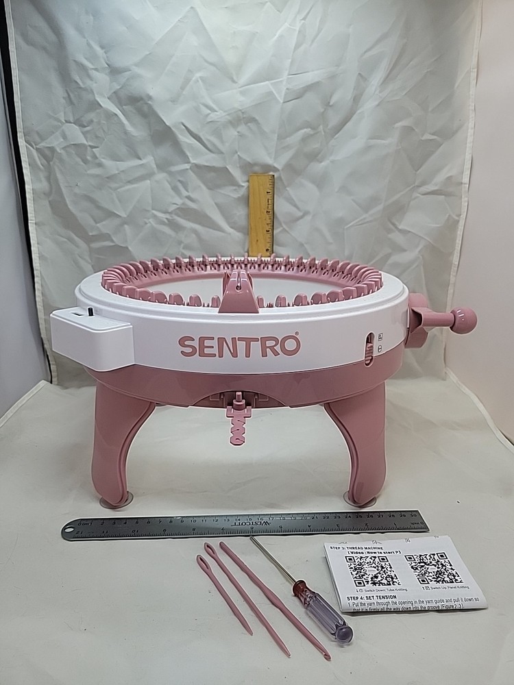 Sentro Knitting Machine, 48 Needles Knitting Machine w/Counter  In Box