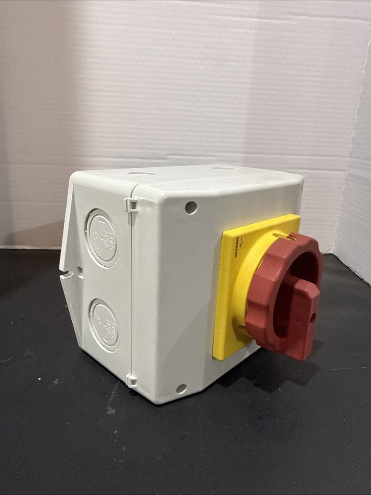 Siemens 3LD2565-0TB53 industrial main switch NOS