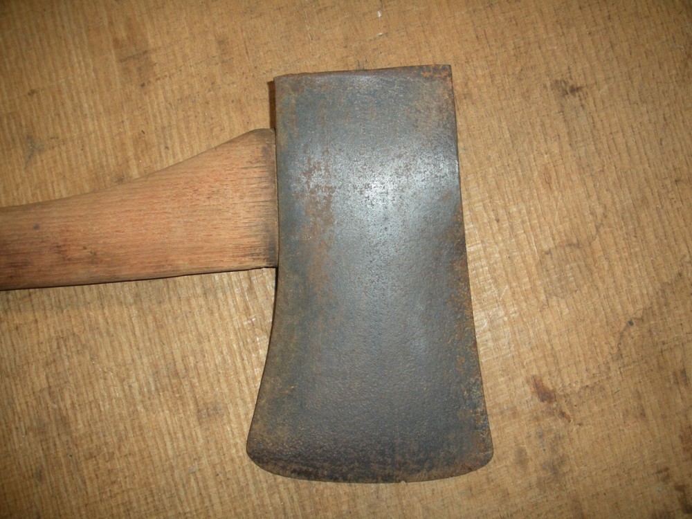 Vintage Rafter Pattern Single Bit Axe