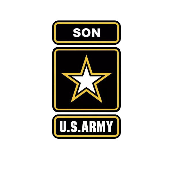 Military Son Sticker Decal