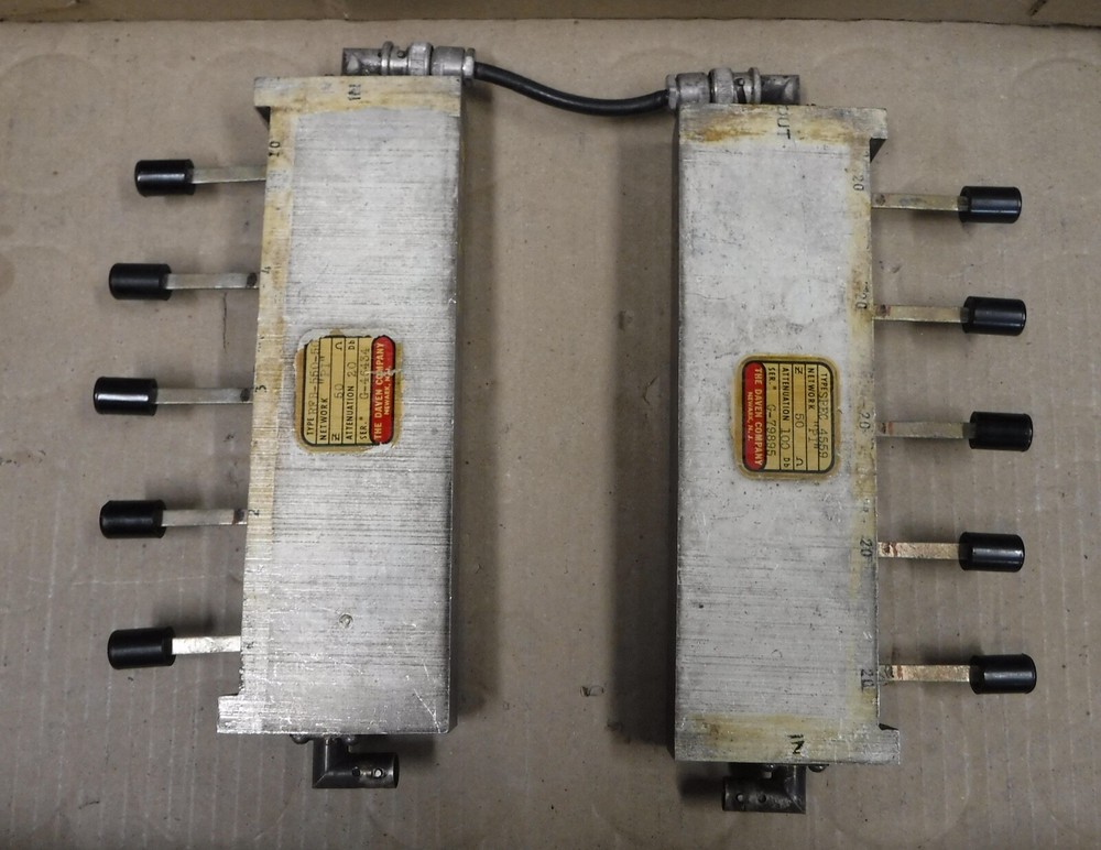DAVEN STEP ATTENUATOR SET     FREE SHIPPING