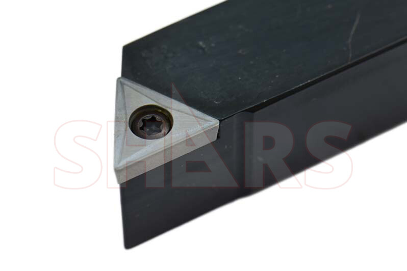 SHARS 5PC 1" INDEXABLE TURNING TOOL BIT + INSERTS + CERTIFICATE P]