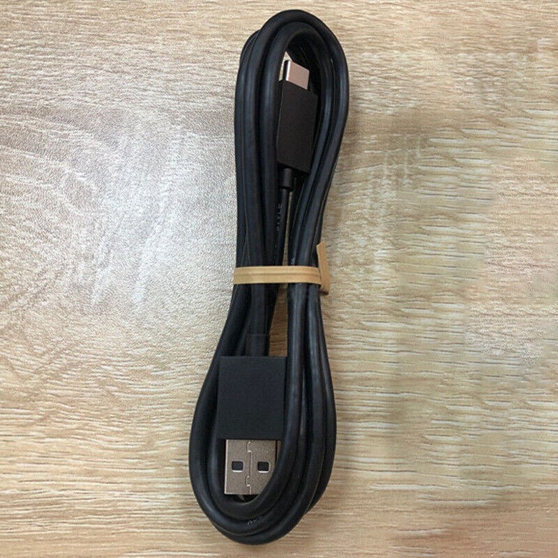 1PCS 1.5M Type-C Charge USB Data Cable For Sony PS5 Controller Black