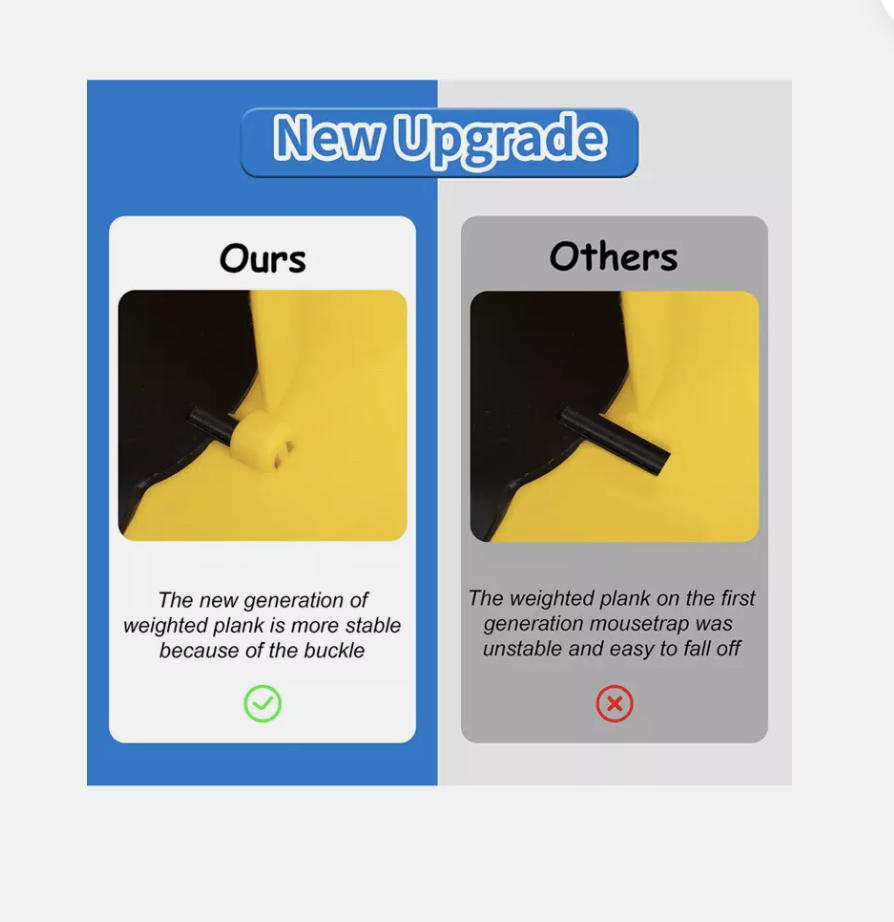 Bucket Mouse Trap 4 pack UPDATED 2024