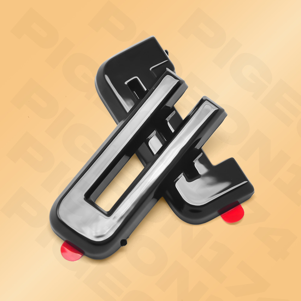 Gloss Black Out Emblem Badge Overlay Kits For Camry SE 2018-2024 Rear Liftgate