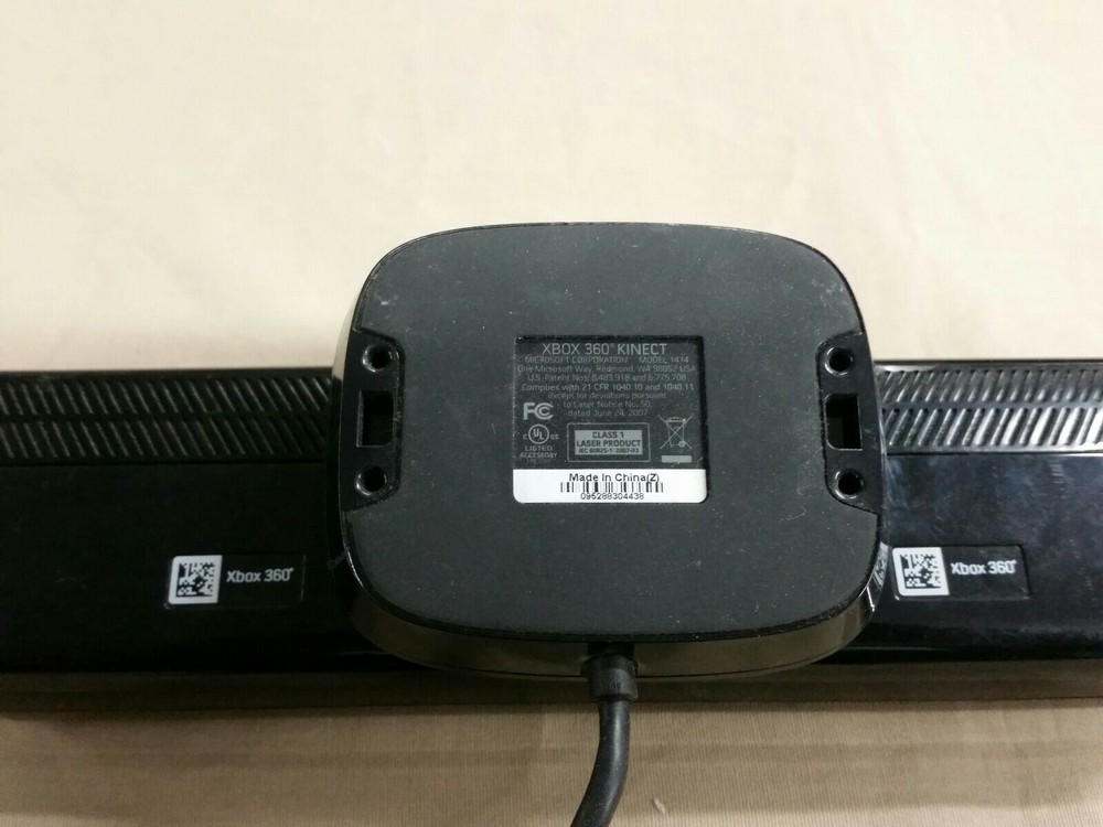 Microsoft Xbox 360 Kinect Sensor Bar Only 1414 Black