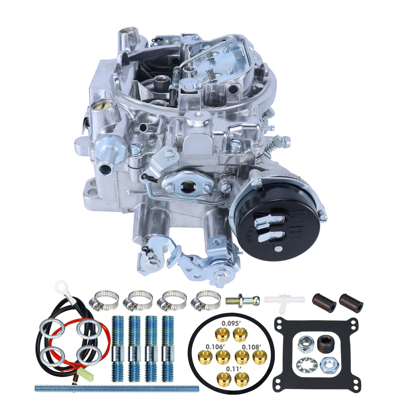 New 4 Barrel Carburetor For Edelbrock 1411 Performer 750 CFM Electric Choke