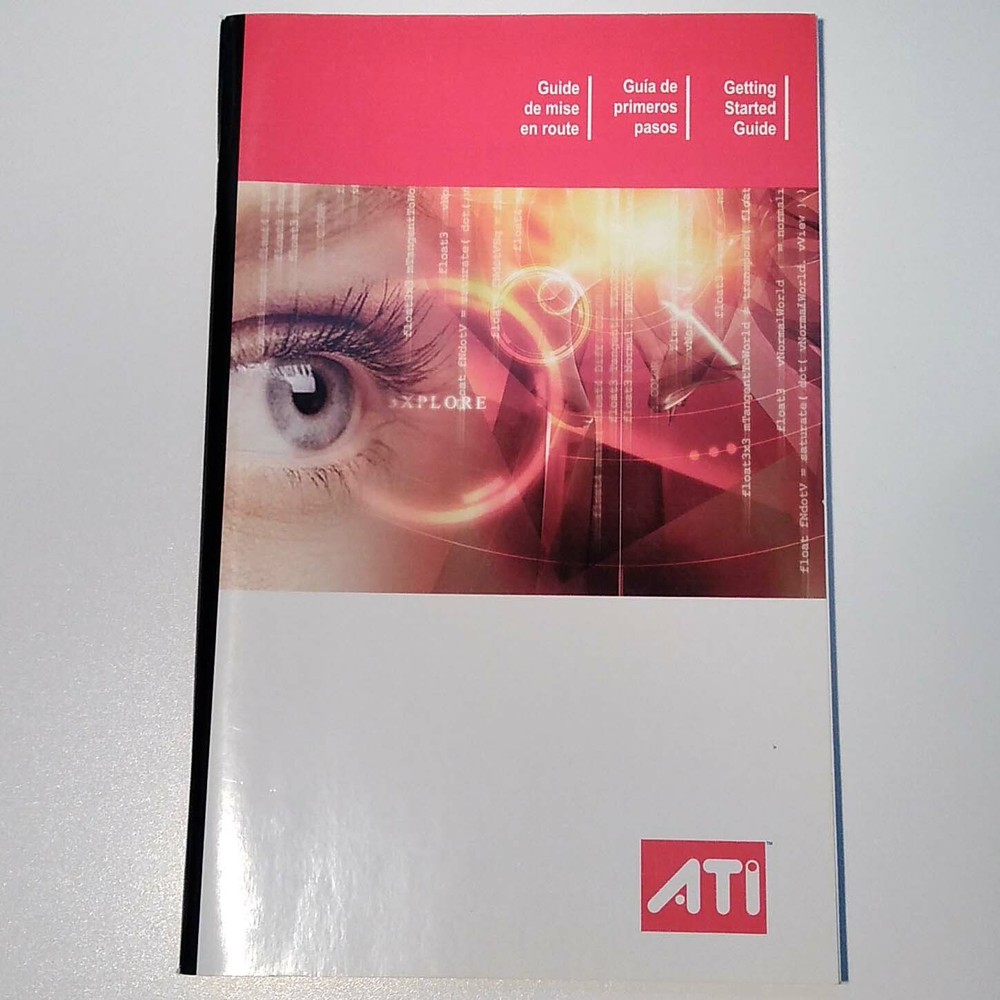 Generic ATI Video Card Installation Guide Manual Only