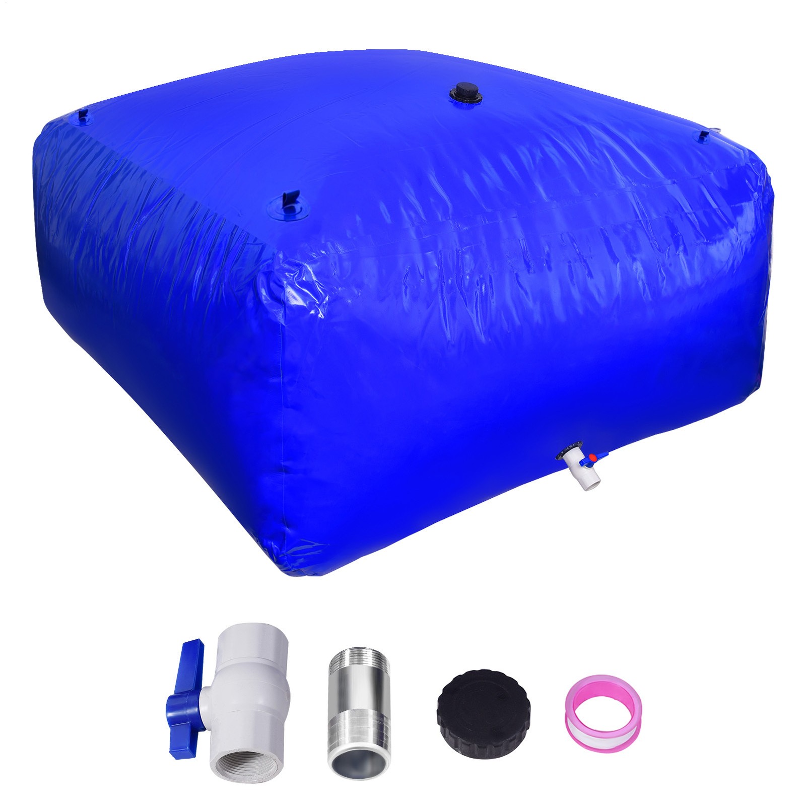 Portable Water Storage Bladder 1060 Gal 1000D PVC Collapsibles Water Tank