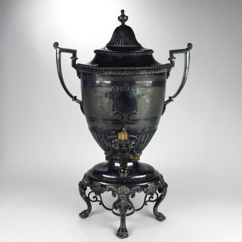 Rogers, Smith & Co Silver Plated Tea/Water Dispenser Large 1941 Trophy Shape