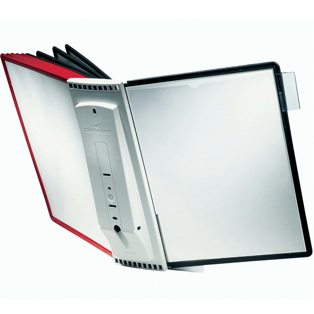 NEW Durable Sherpa Display System Wall Bracket 10 Panels Black/Red
